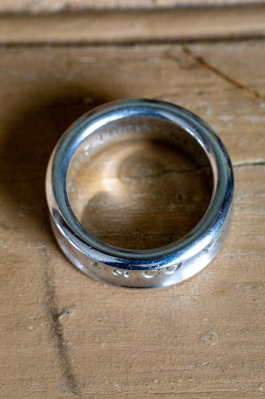 1997 Tiffany & Co. Sterling Silver 1837 Band Size 5.5
