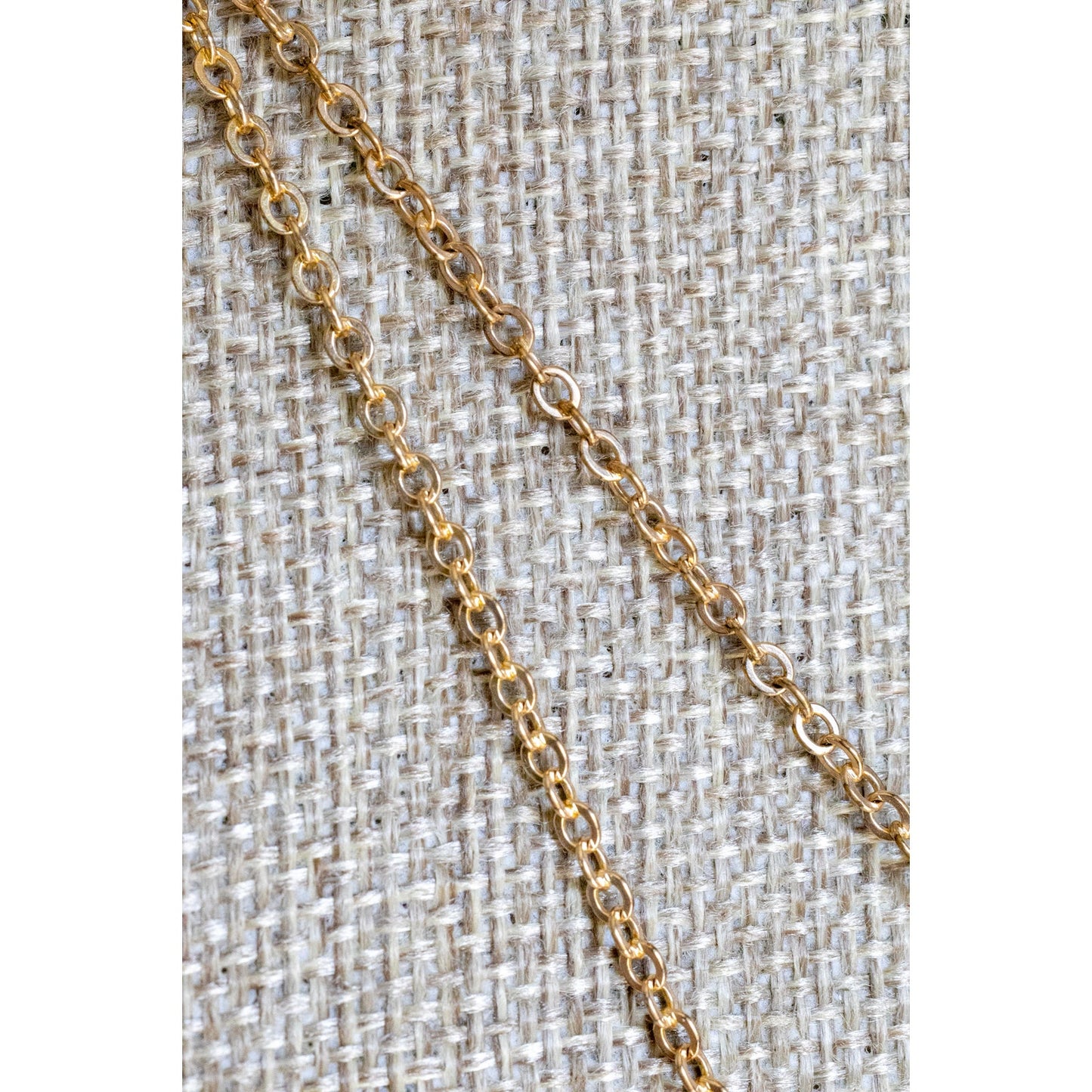 Antique c1890 Victorian Gold Filled Long Watch Chain with Slide and Dogclip