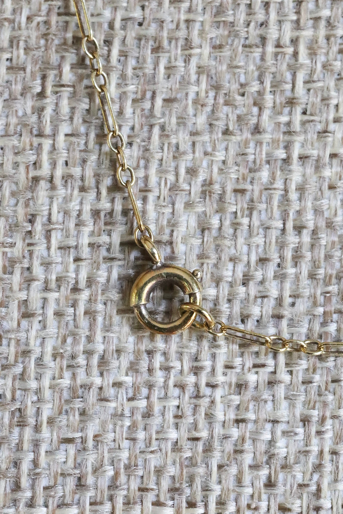 c1940 14K Yellow Gold Onyx and Crystal Necklace and Earrings