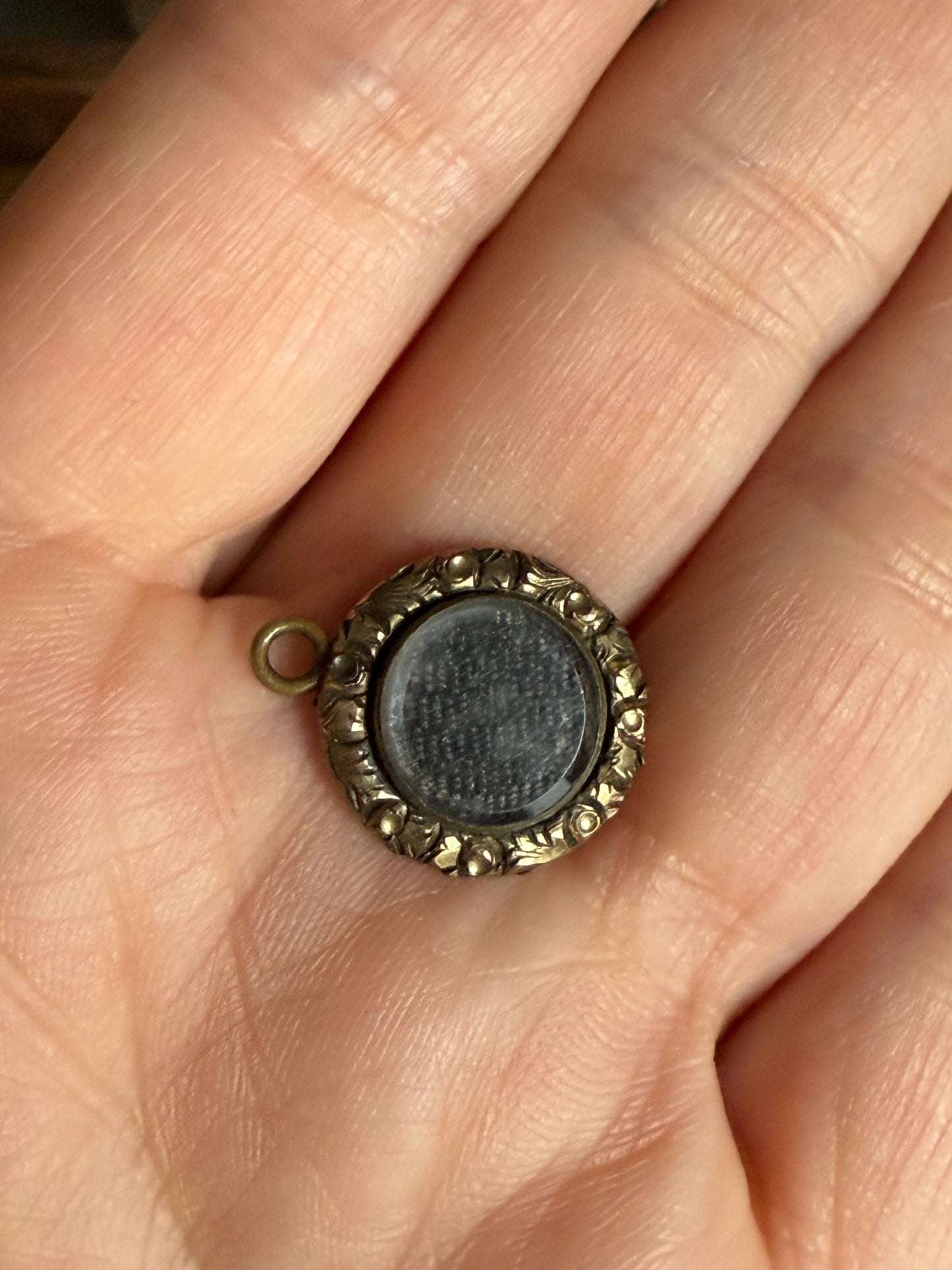 Pick a Antique Victorian Hair Charm Pendant Gold Filled and Gold