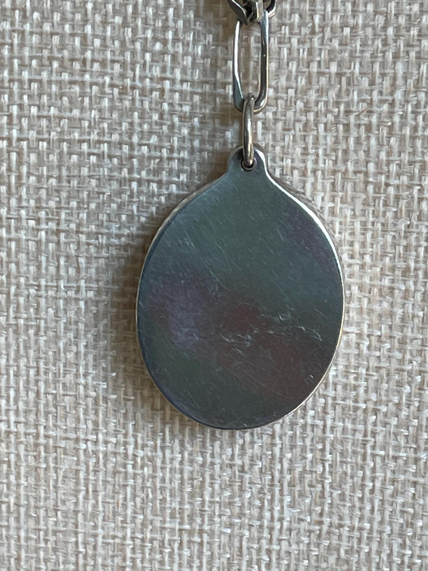 Vintage Henryk Winograd Fine Silver Repousse Pendant on Chain