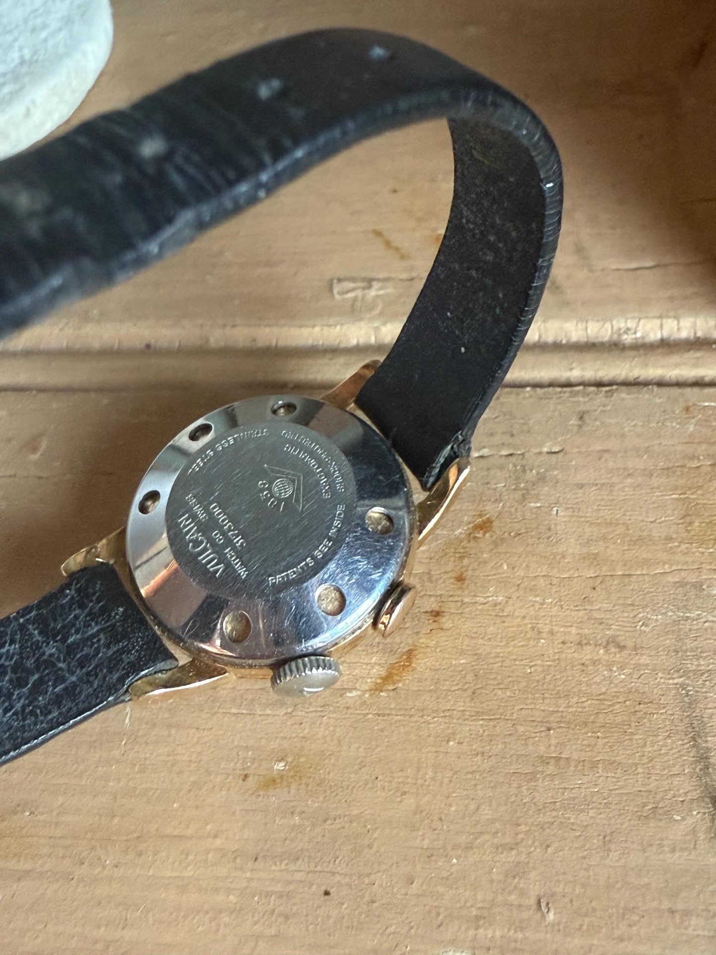 1960's Vintage Ladies Vulcan Cricket Golden Voice Wrist Watch Working