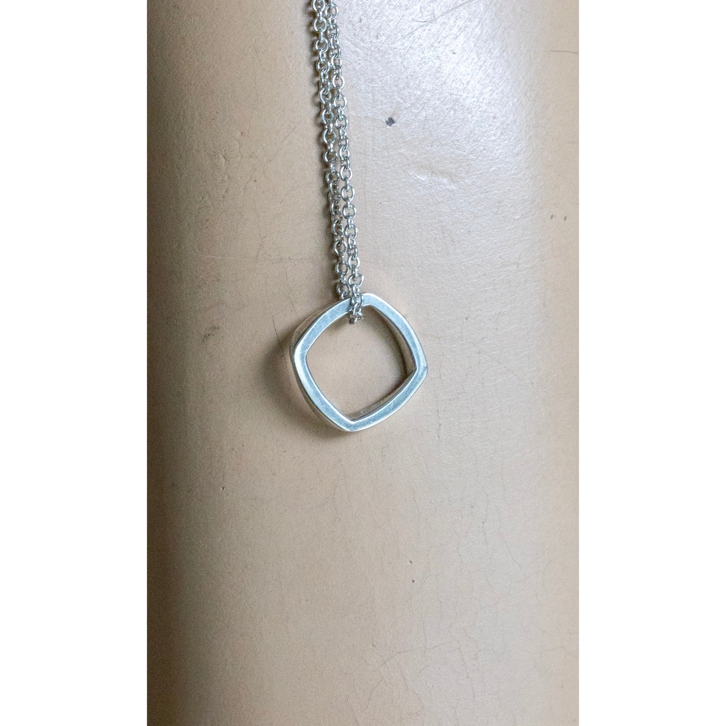 Vintage Tiffany & Co Frank Gehry Torque Pendant Necklace in Sterling Silver
