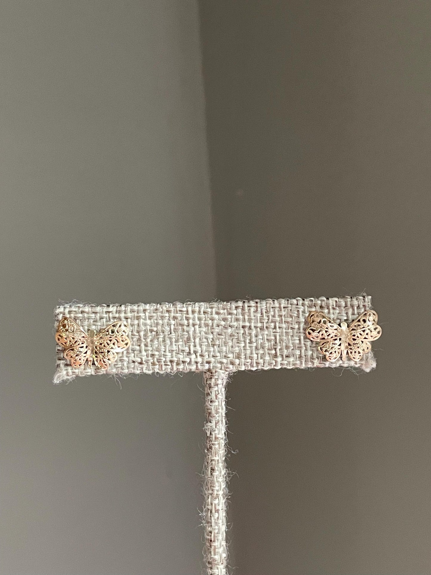 Buy One or All Vintage 14K Gold Butterfly Earrings or Pendant Jewelry