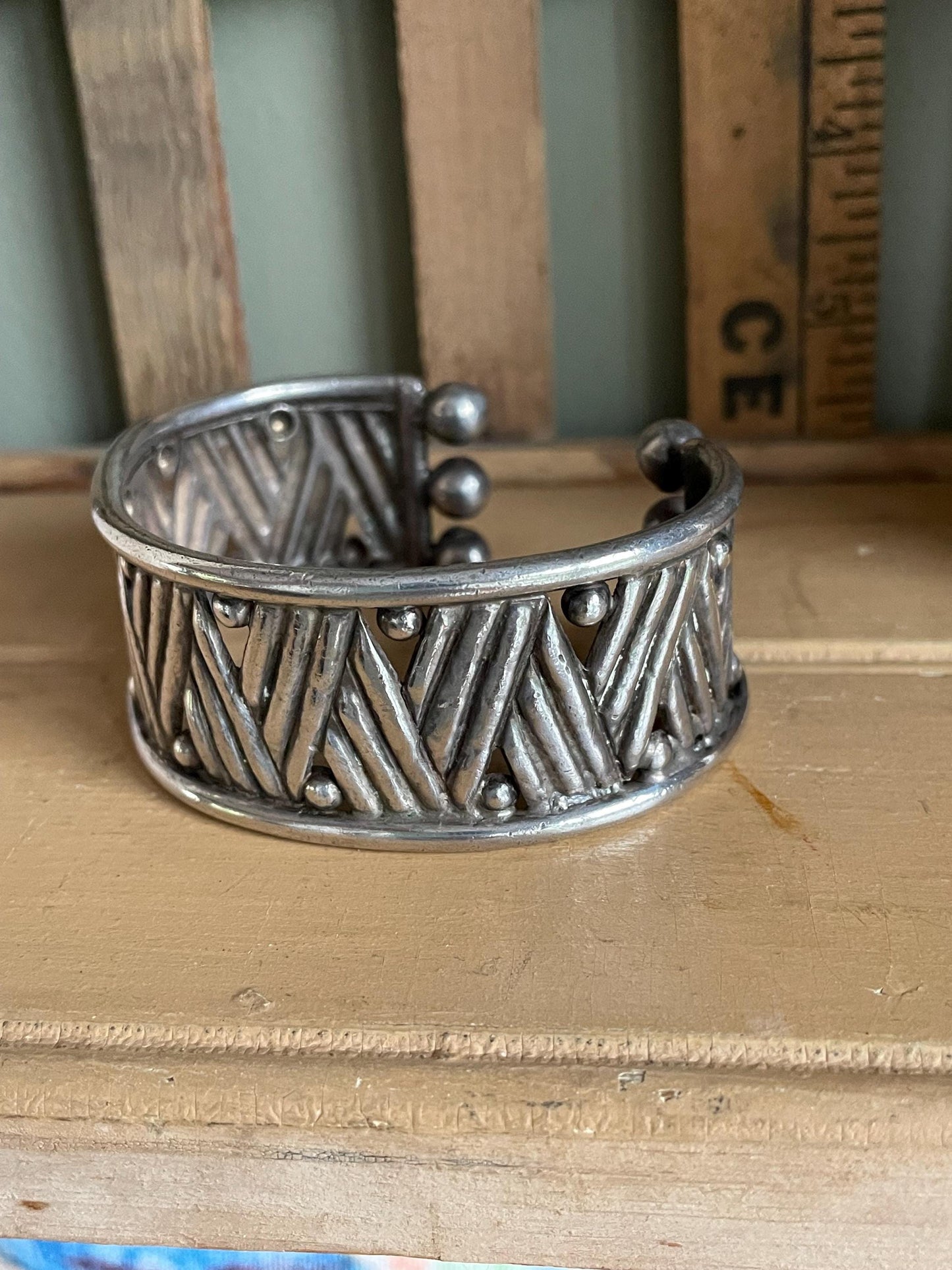 1940's Early William Spratling, Sterling Silver Cuff, Mexico