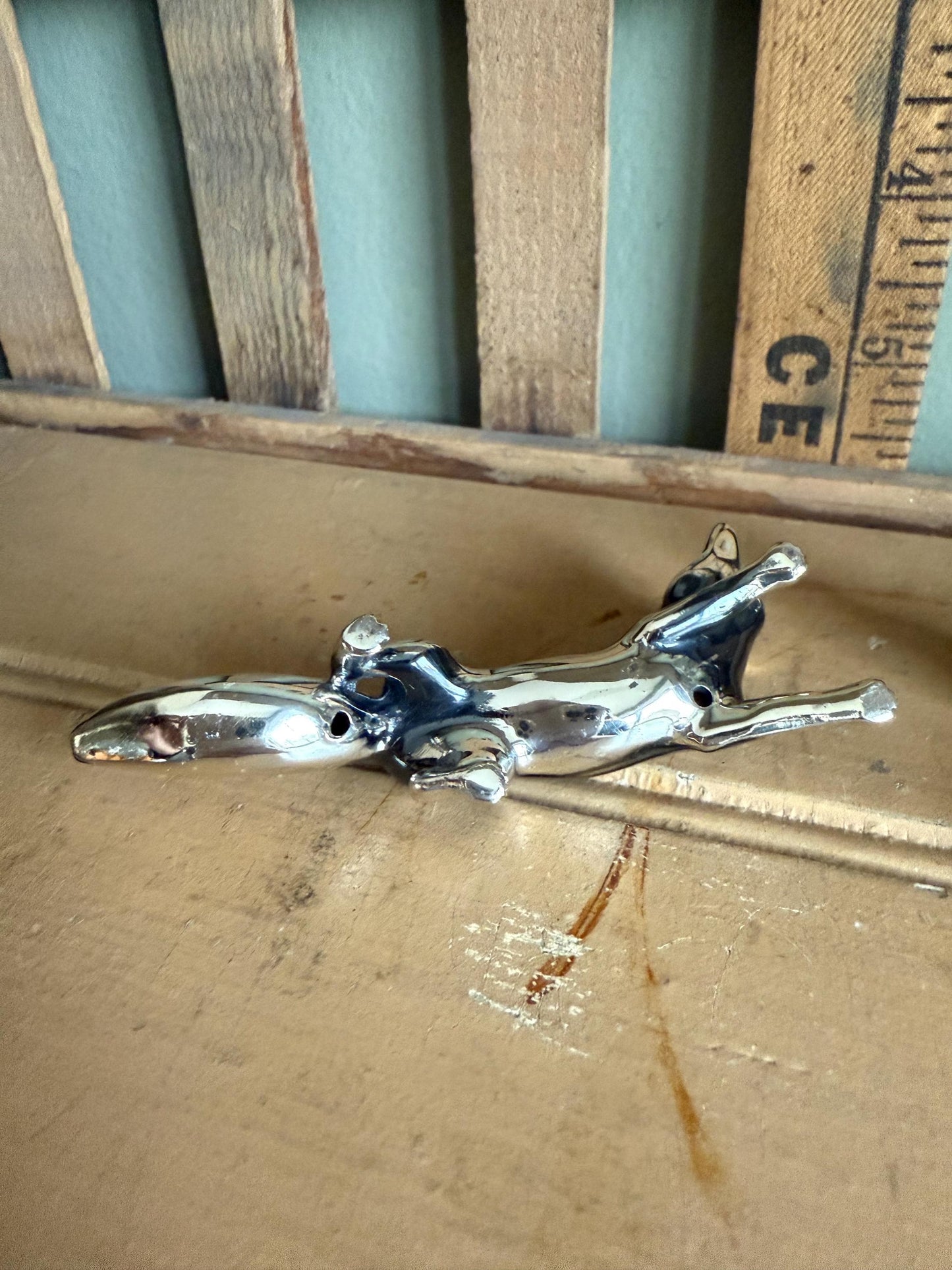 Sterling Silver Artist Made Foxes by Richard Trusselle Jewellers