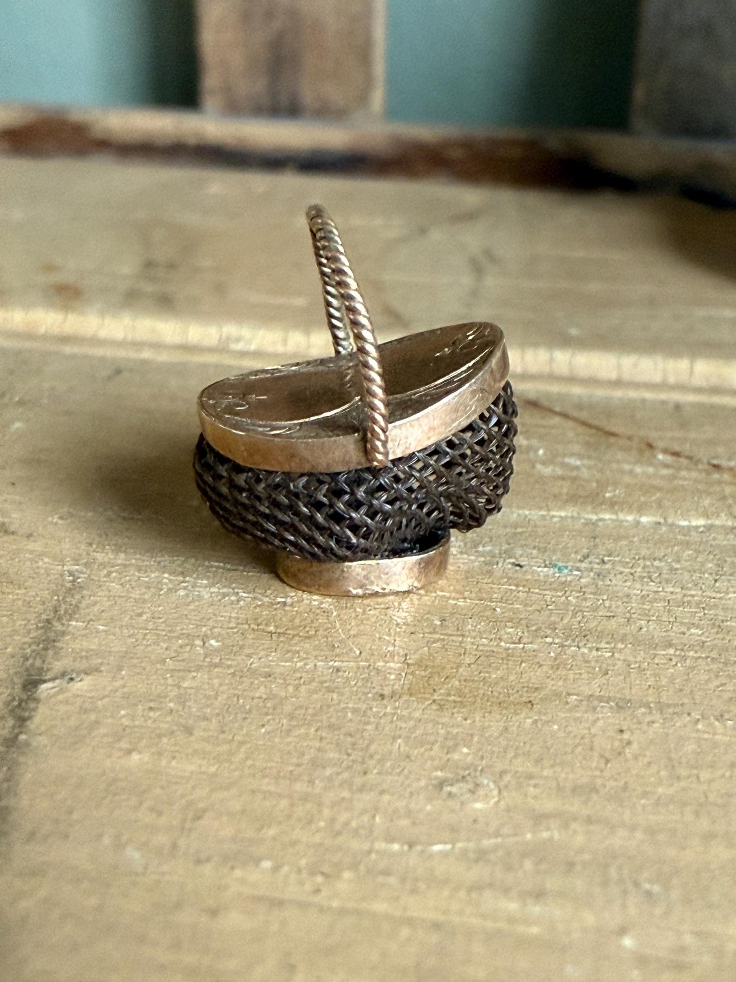 Pick a Antique Victorian Hair Charm Pendant Gold Filled and Gold