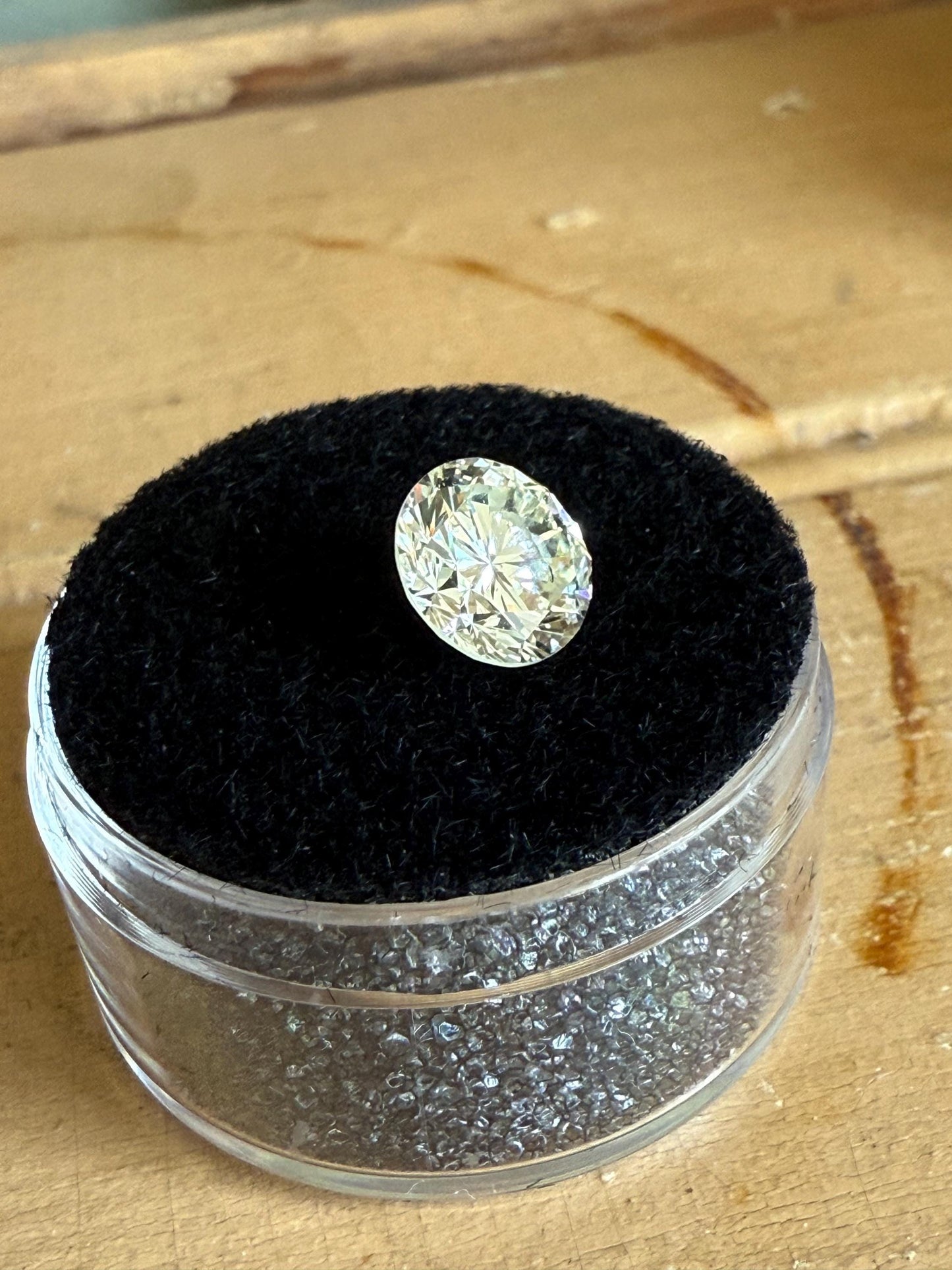 Vintage Loose Approx. 1.52 cts Natural Brilliant Cut Diamond