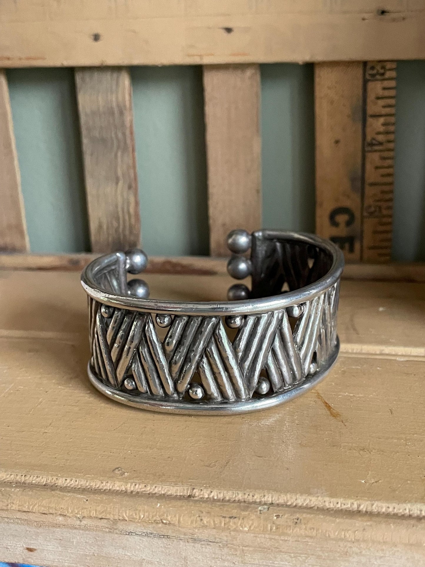 1940's Early William Spratling, Sterling Silver Cuff, Mexico