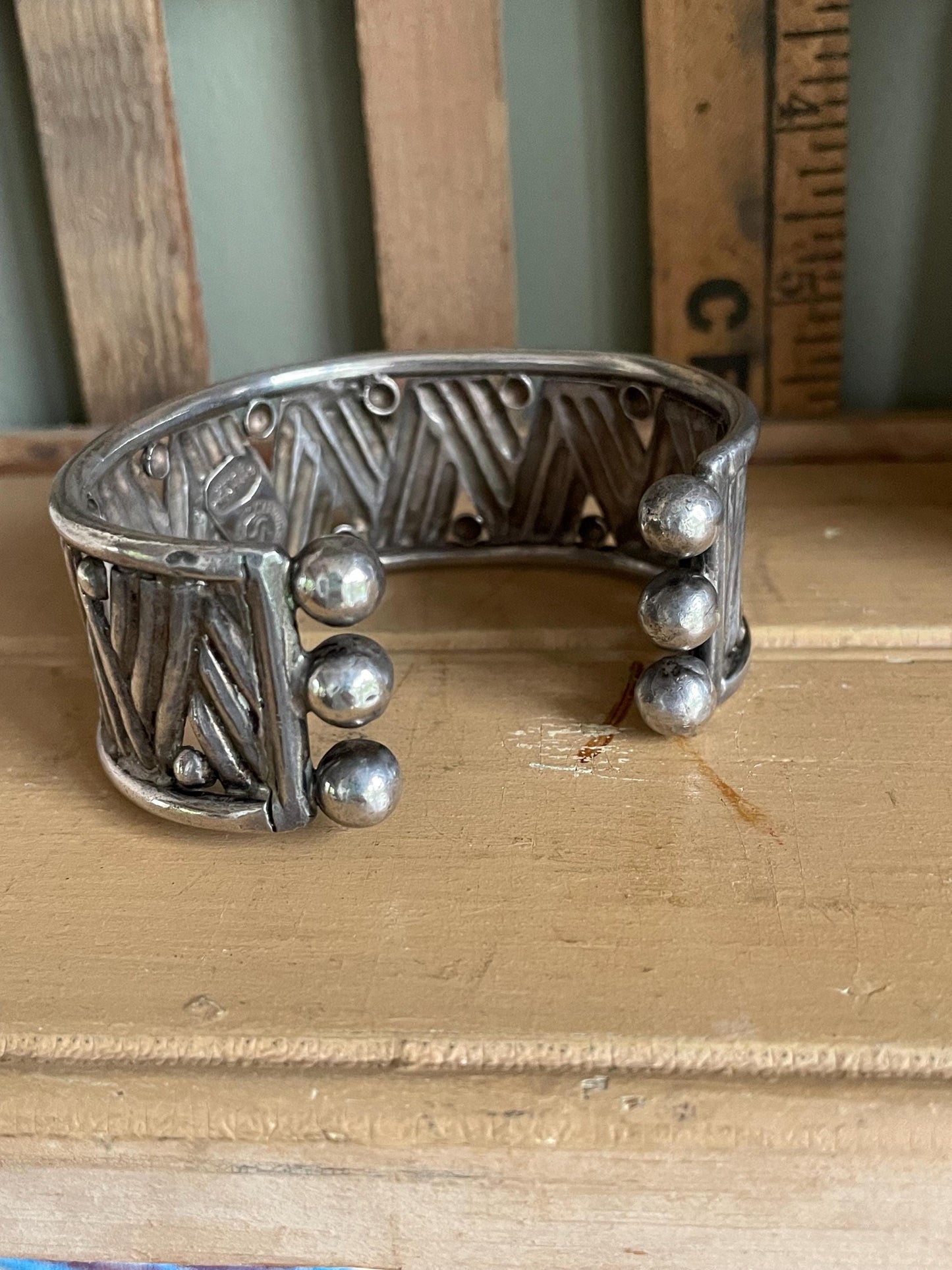 1940's Early William Spratling, Sterling Silver Cuff, Mexico
