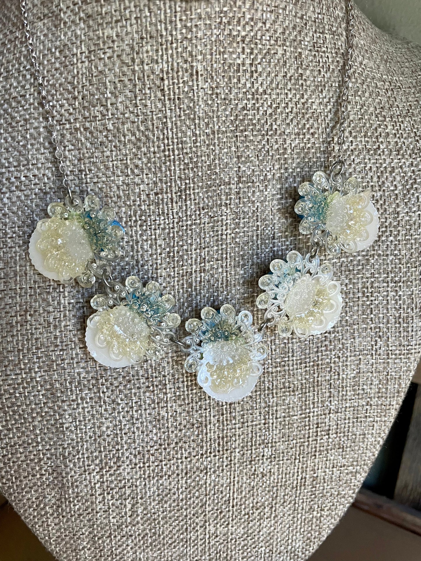 1950's Beyond the Sea Necklace & Earring Set