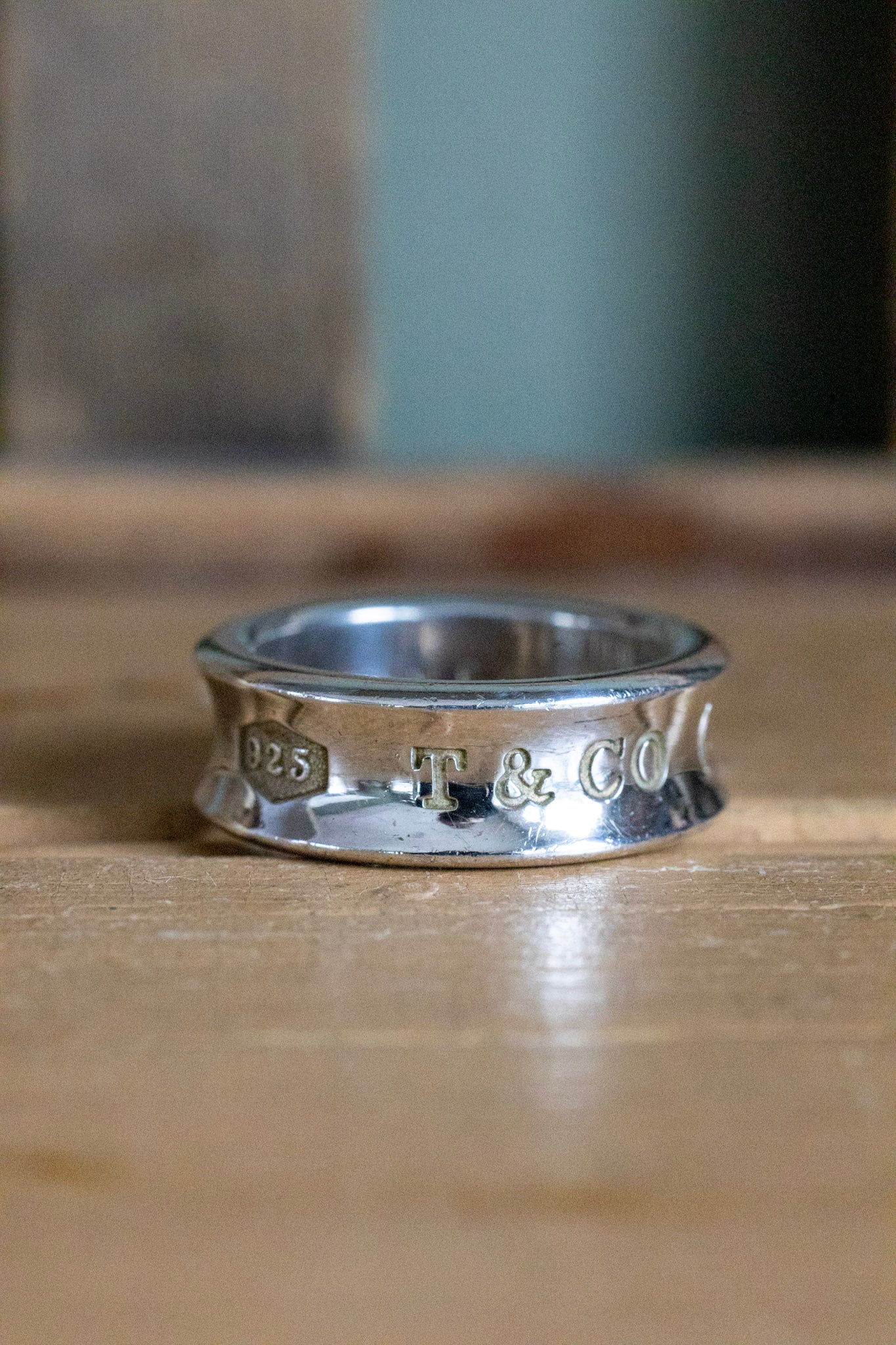 1997 Tiffany & Co. Sterling Silver 1837 Band Size 5.5