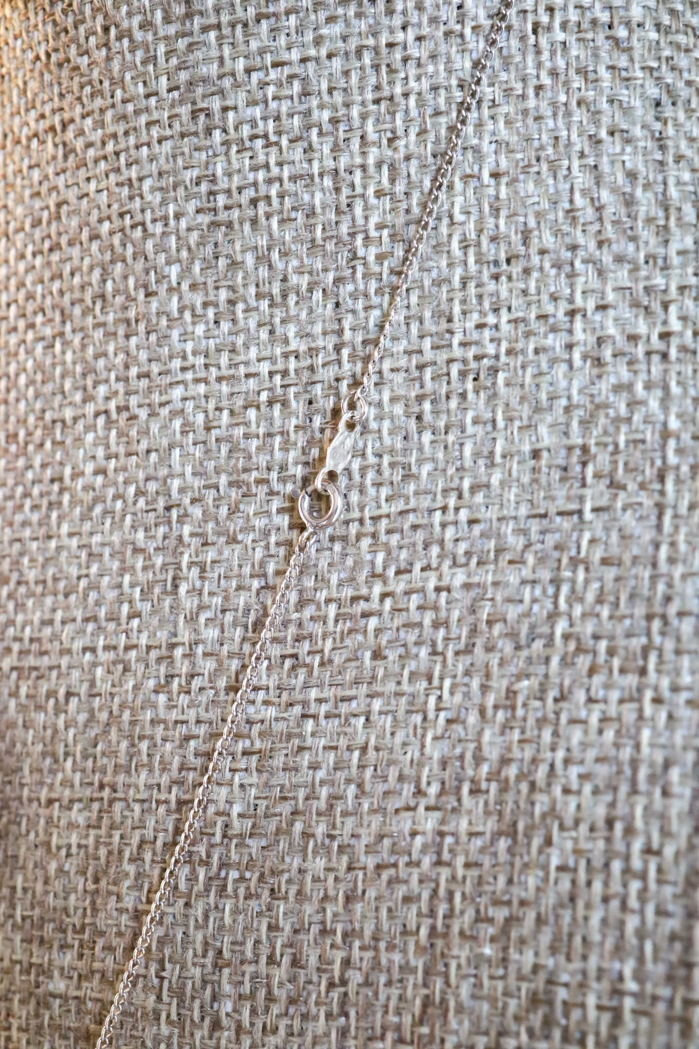 A Vintage 18K White Gold South Sea Pearl and Diamond Pendant