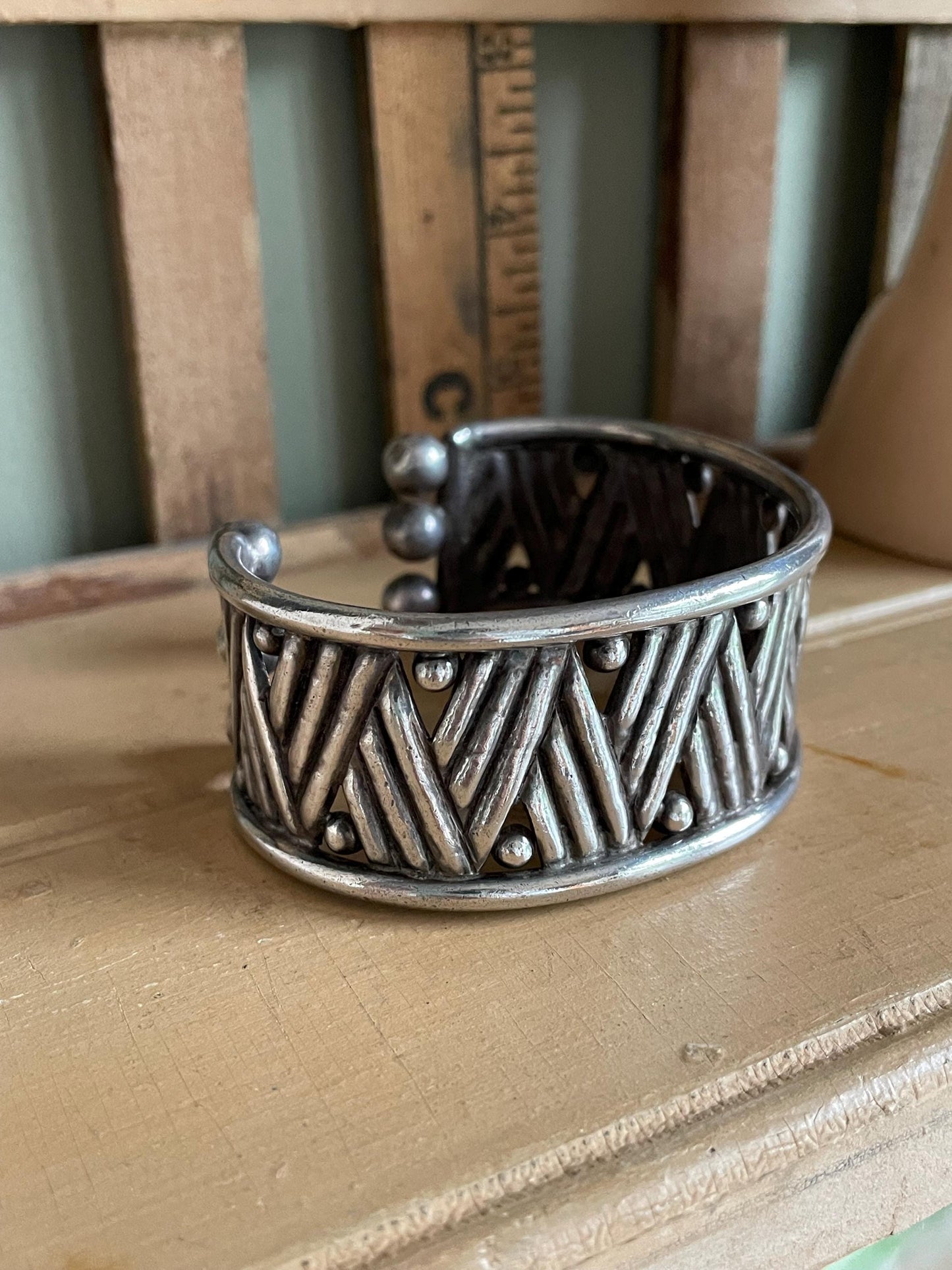 1940's Early William Spratling, Sterling Silver Cuff, Mexico
