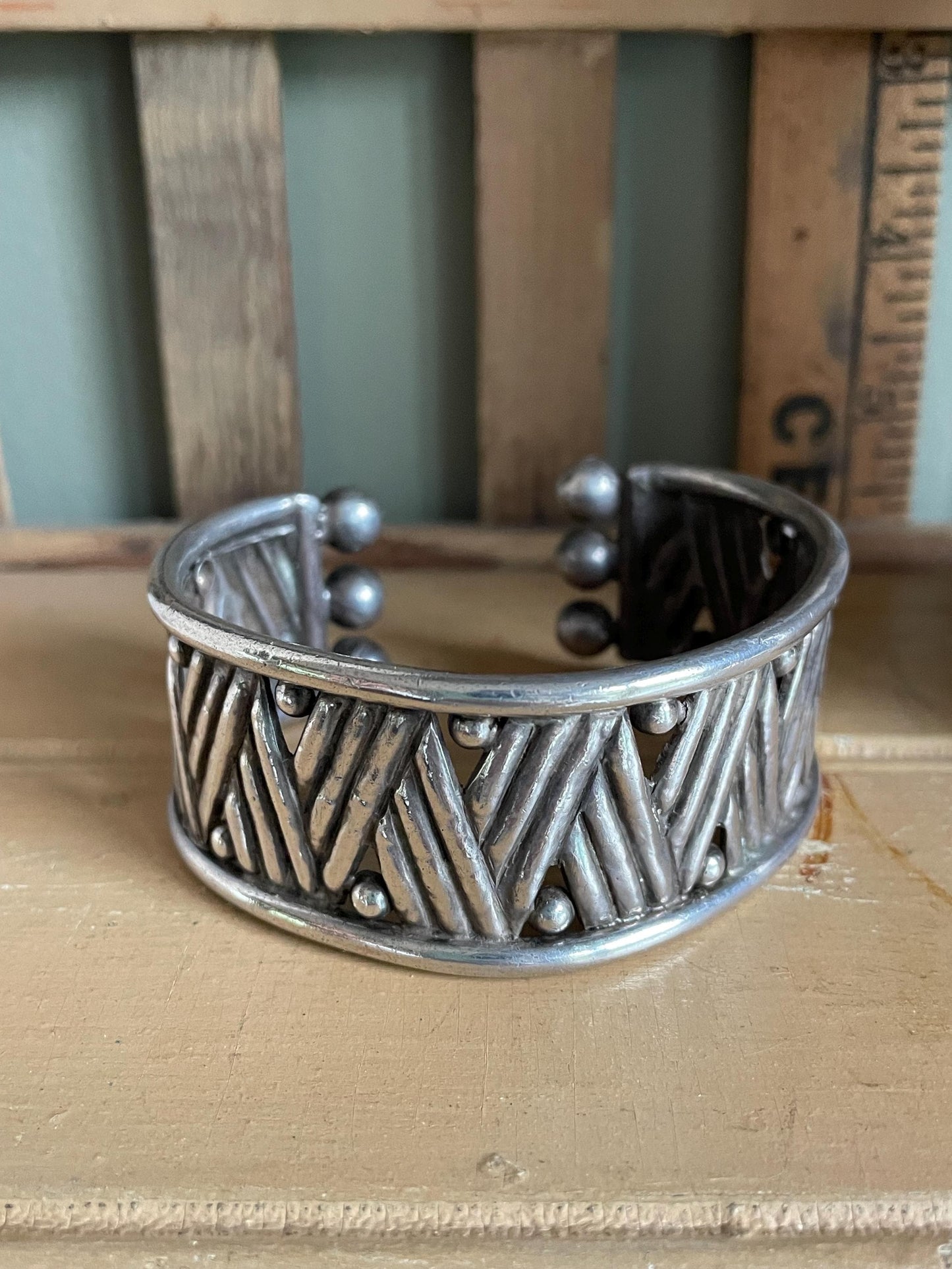 1940's Early William Spratling, Sterling Silver Cuff, Mexico