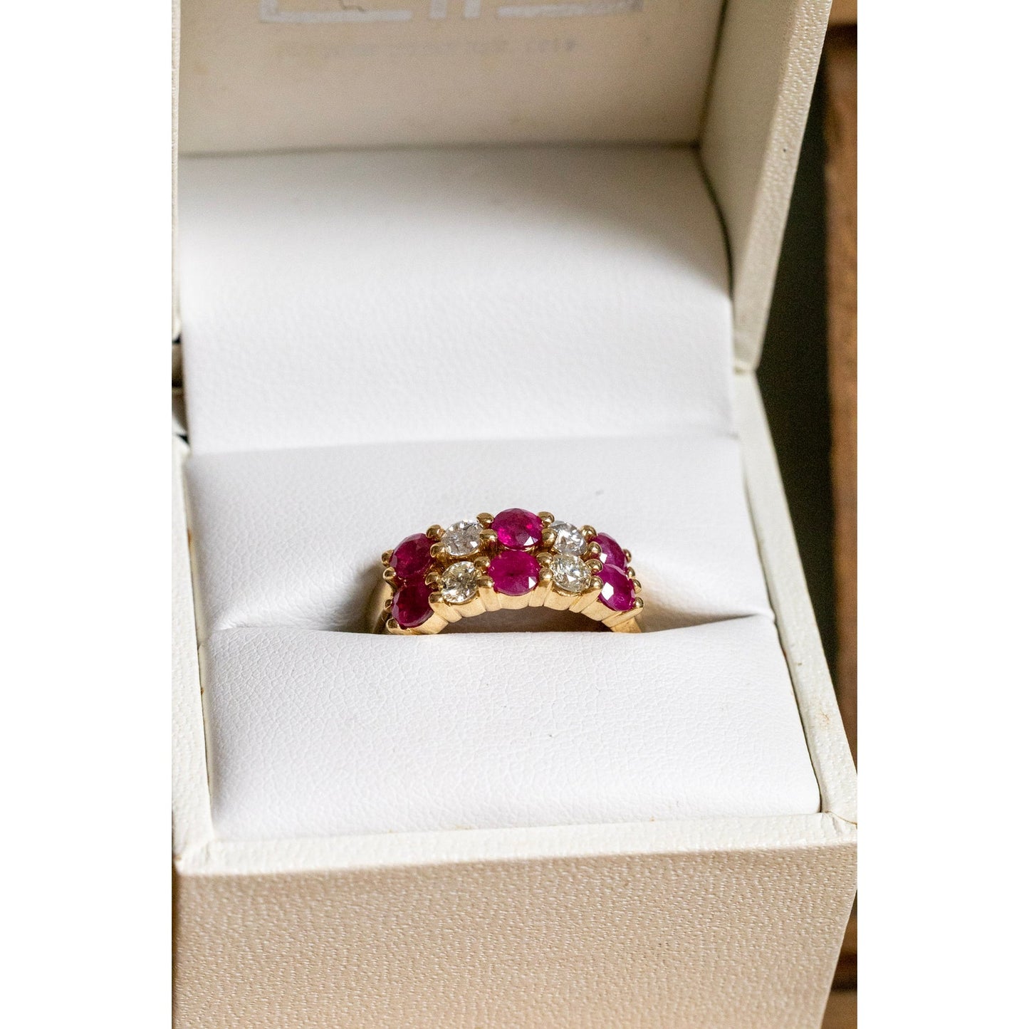 Buy One or Both 14K Effy Natural Ruby and Diamond Bands