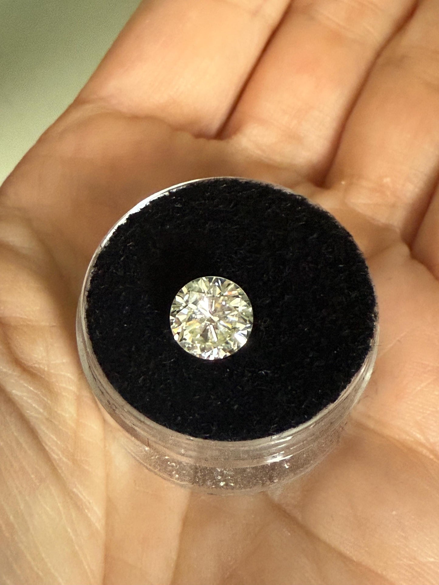 Vintage Loose Approx. 1.52 cts Natural Brilliant Cut Diamond
