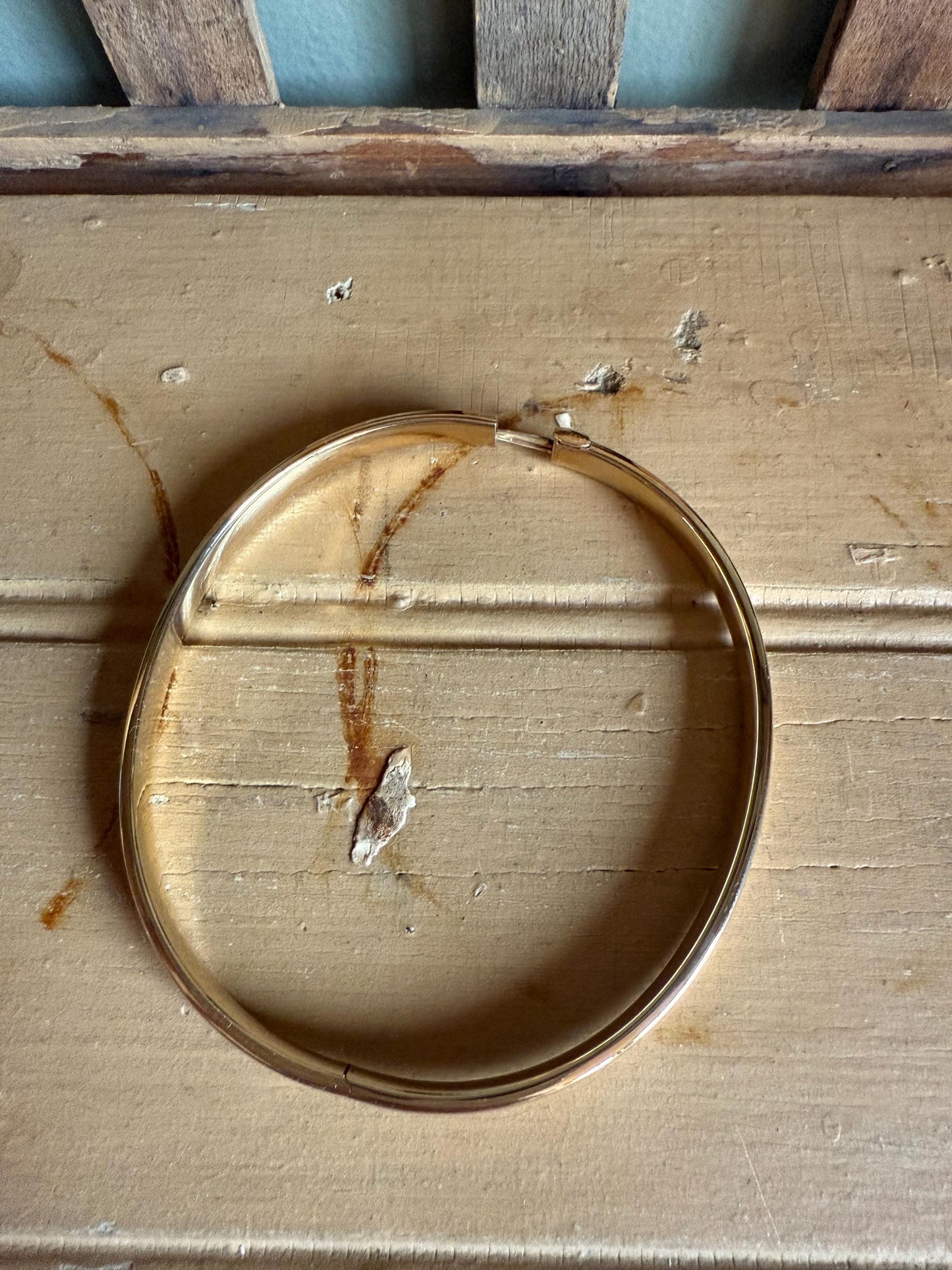 14K Yellow Gold Oval Bracelet by EternaGold Excellent Condition