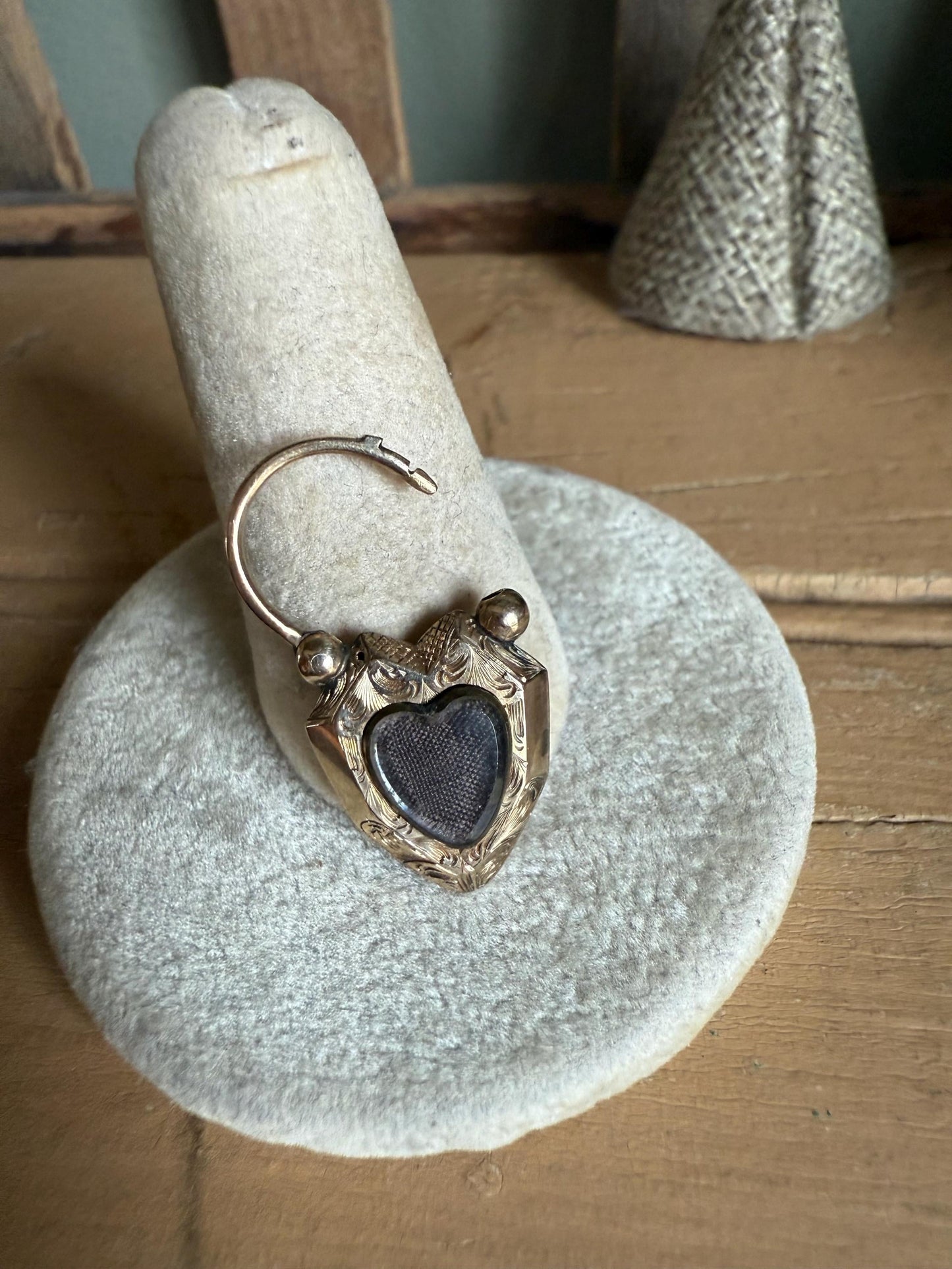 Pick a Antique Victorian Hair Charm Pendant Gold Filled and Gold