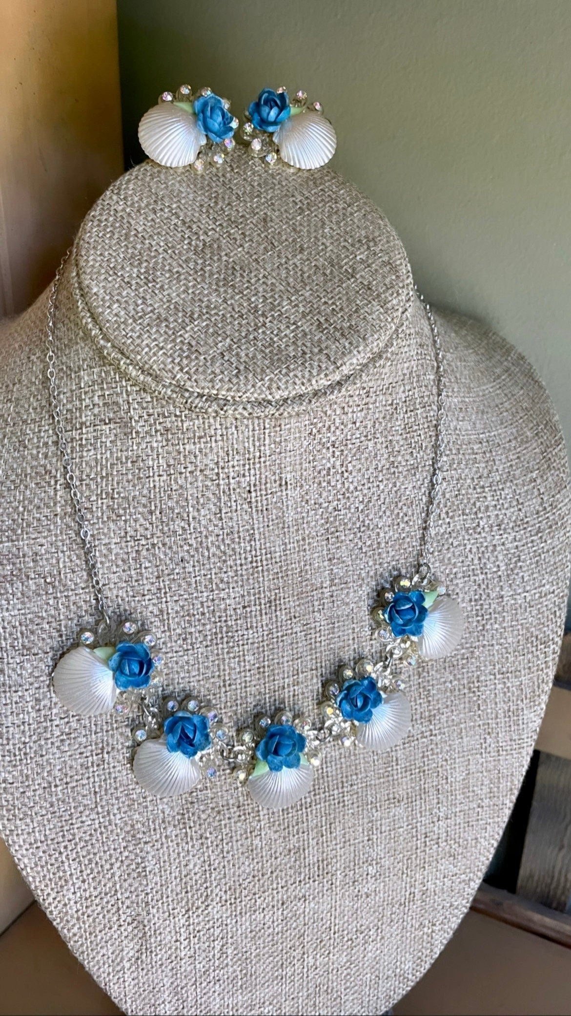 1950's Beyond the Sea Necklace & Earring Set