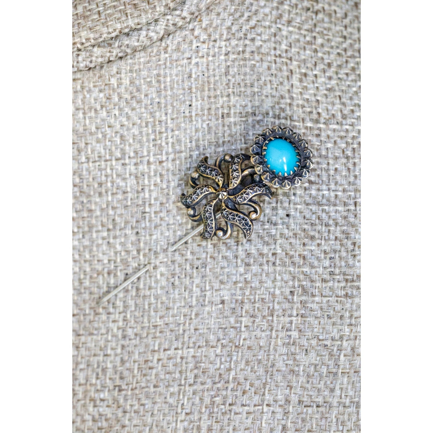 A Unique Halleys Comet c1900 Brooch Pin