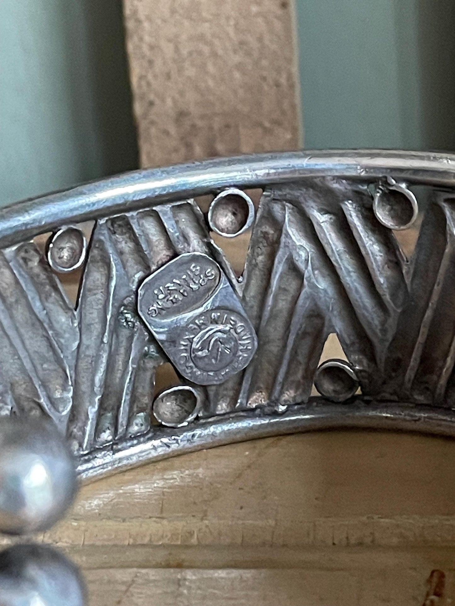1940's Early William Spratling, Sterling Silver Cuff, Mexico