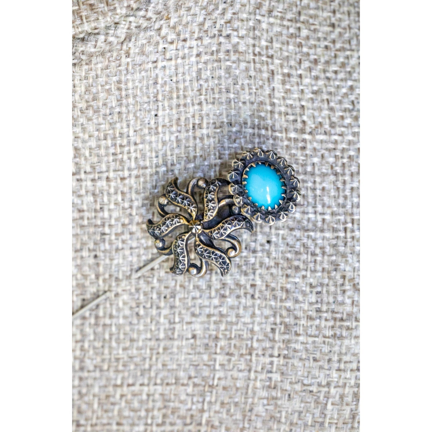 A Unique Halleys Comet c1900 Brooch Pin