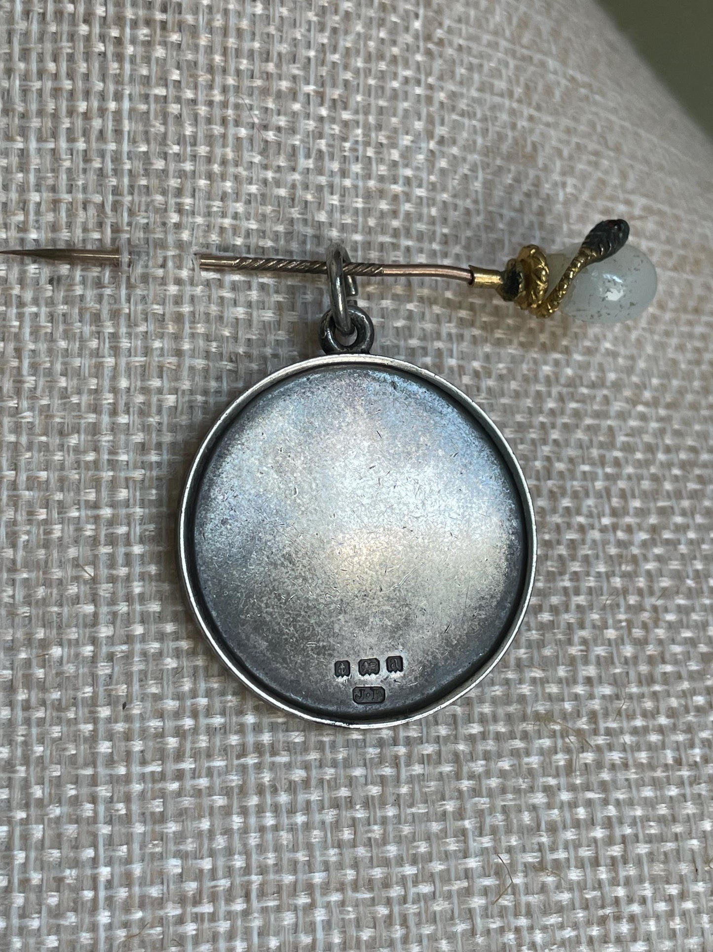 1900 Birmingham Large Hand Engraved Medallion Full Hallmarks